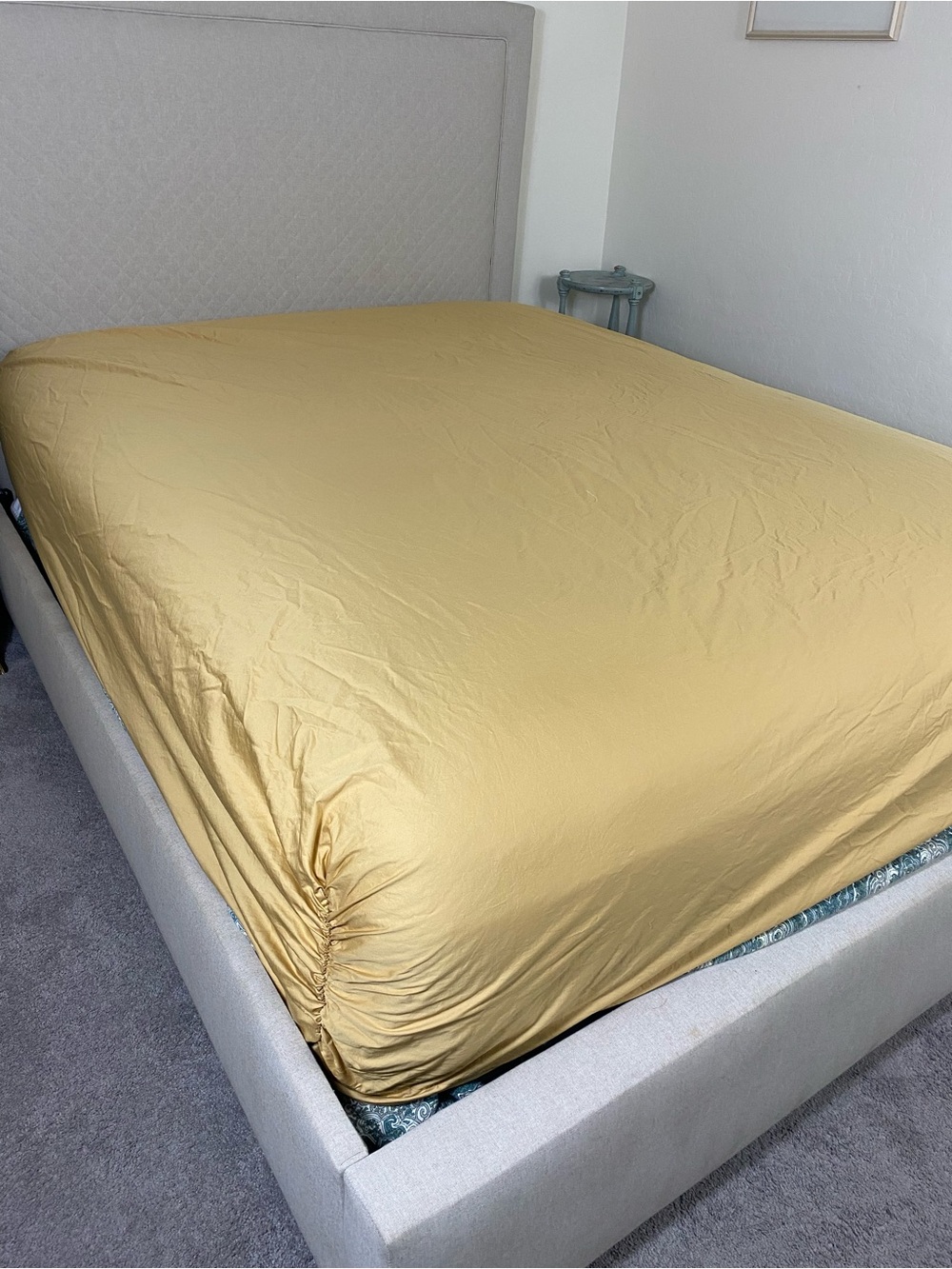 Waterford Rich Gold Fitted Sheet 100% cotton Queen